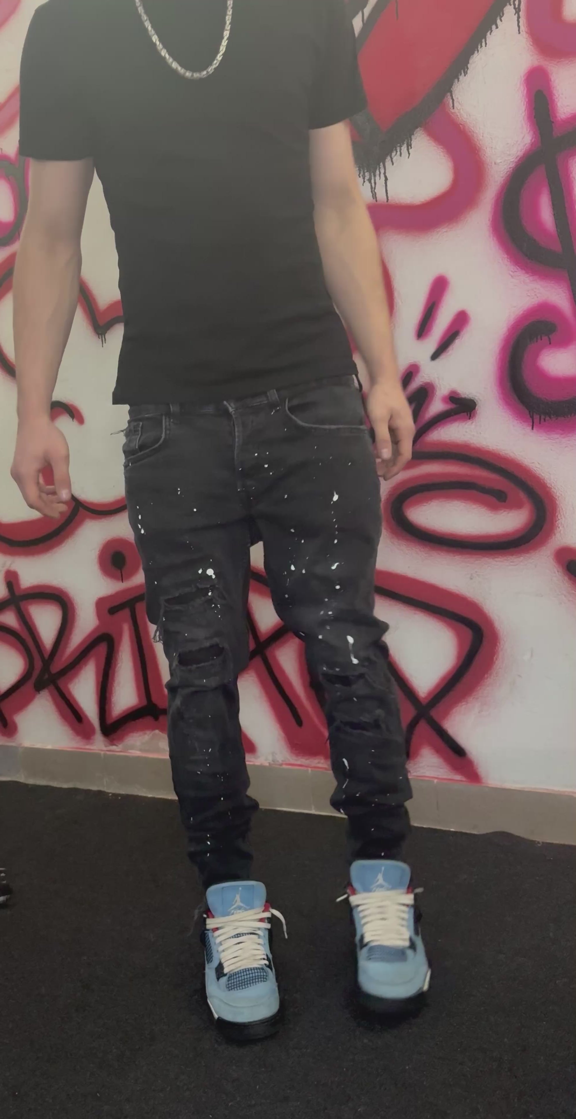 Dripped Jeans | SLIMFIT