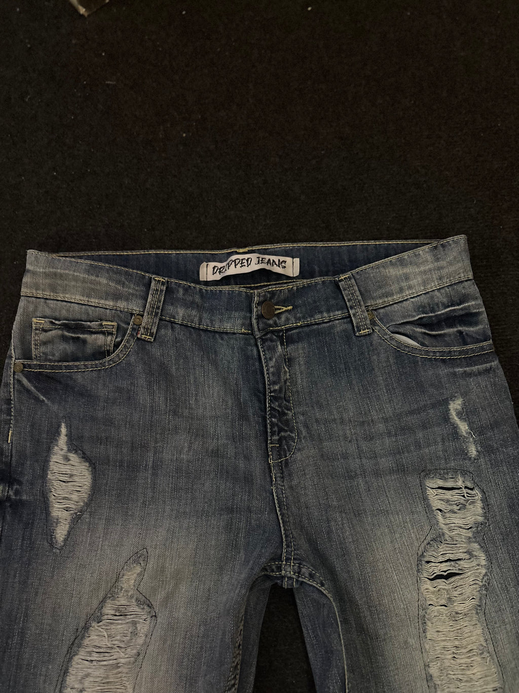 Dripped Jeans | FLARED