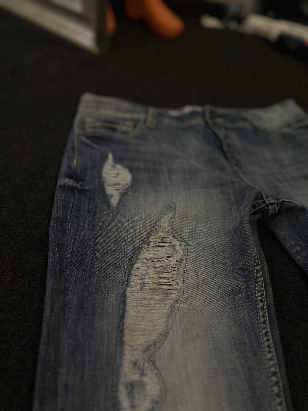 Dripped Jeans | FLARED