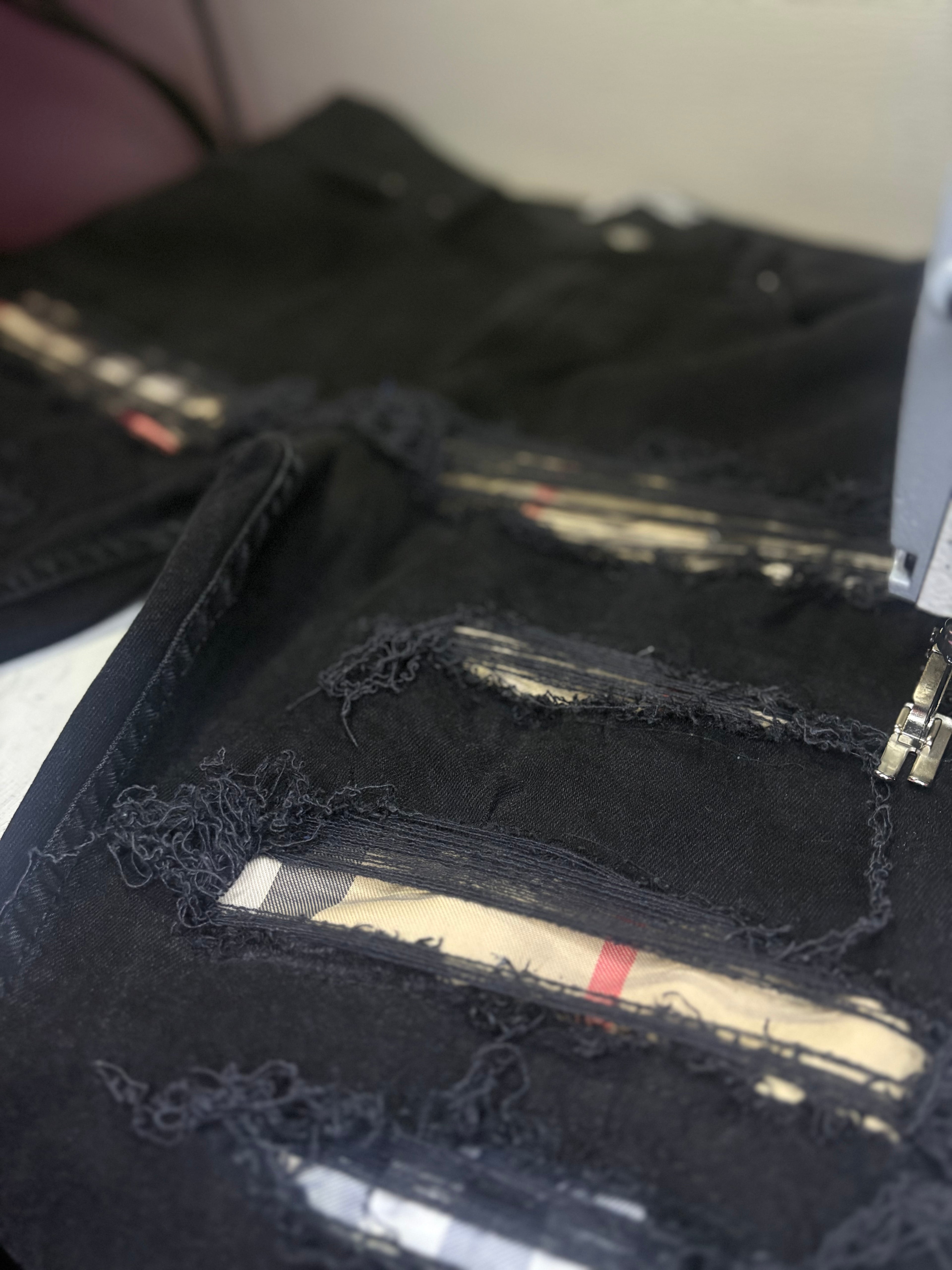 Dripped Slimfit Distressed Jeans | XL