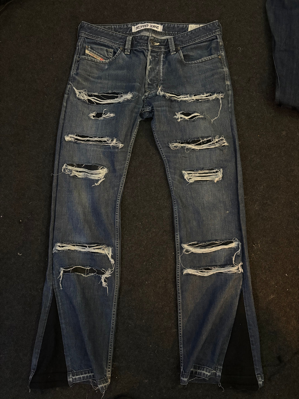 Dripped Jeans | FLARED