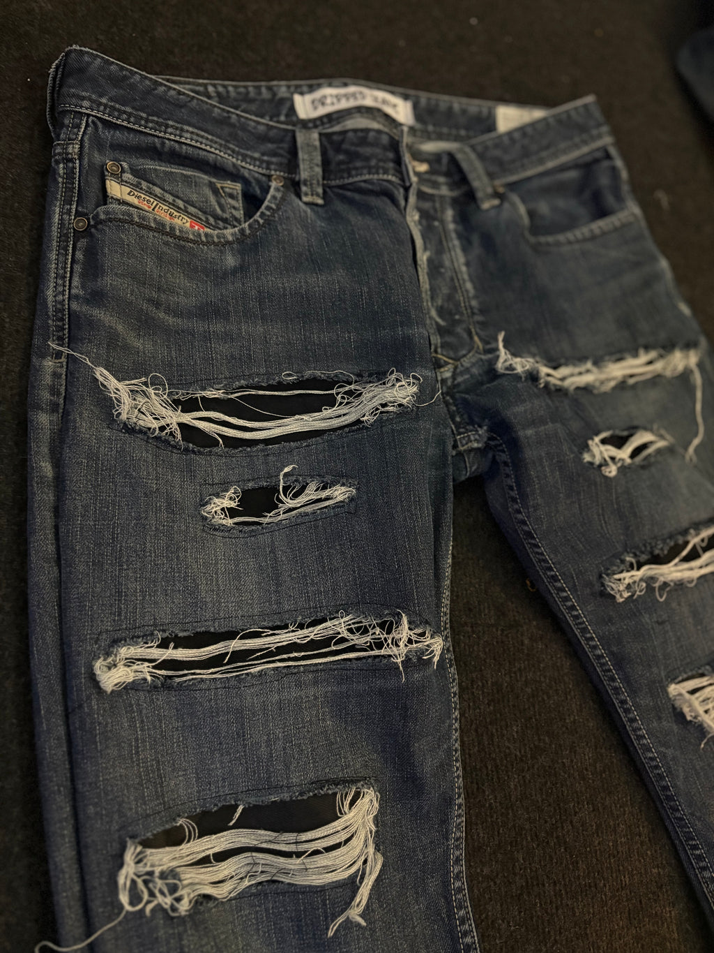 Dripped Jeans | FLARED