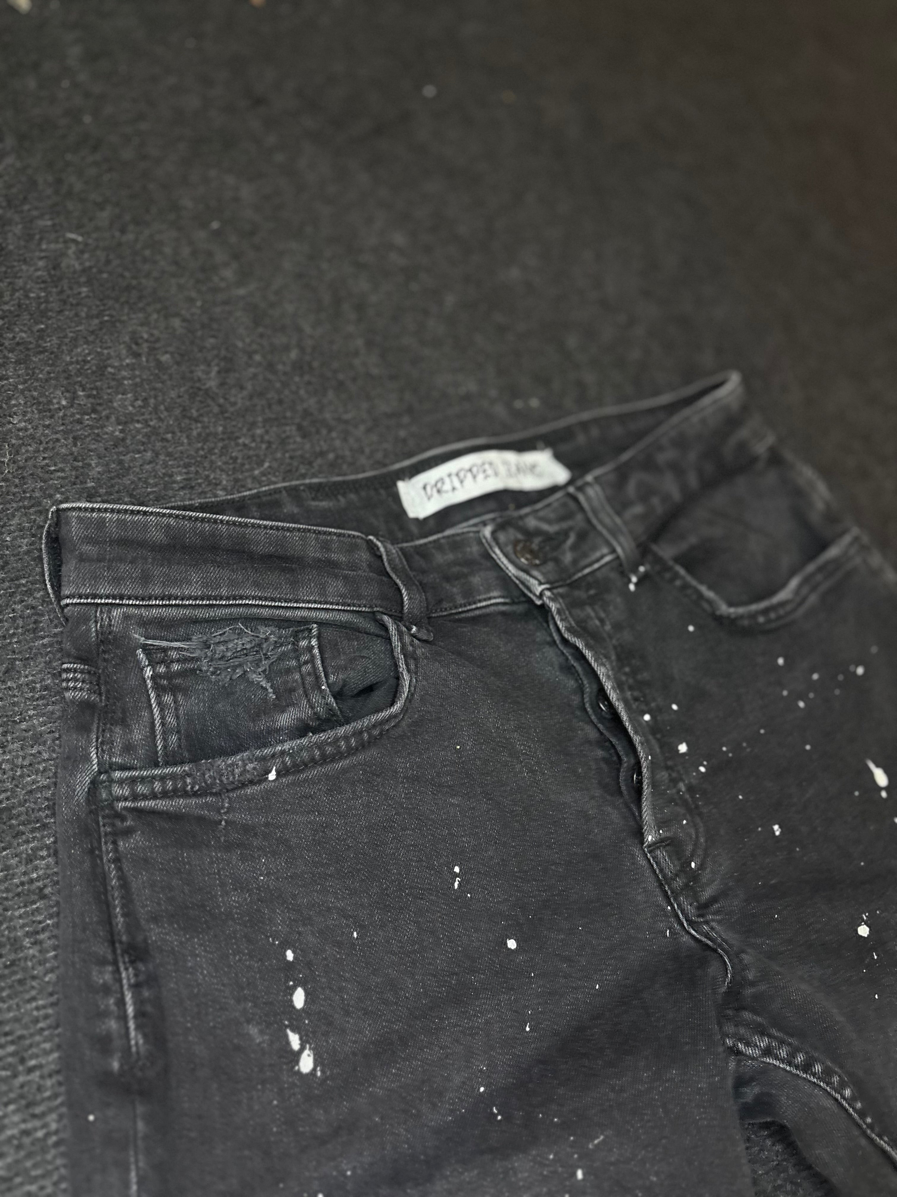 Dripped Jeans | SLIMFIT