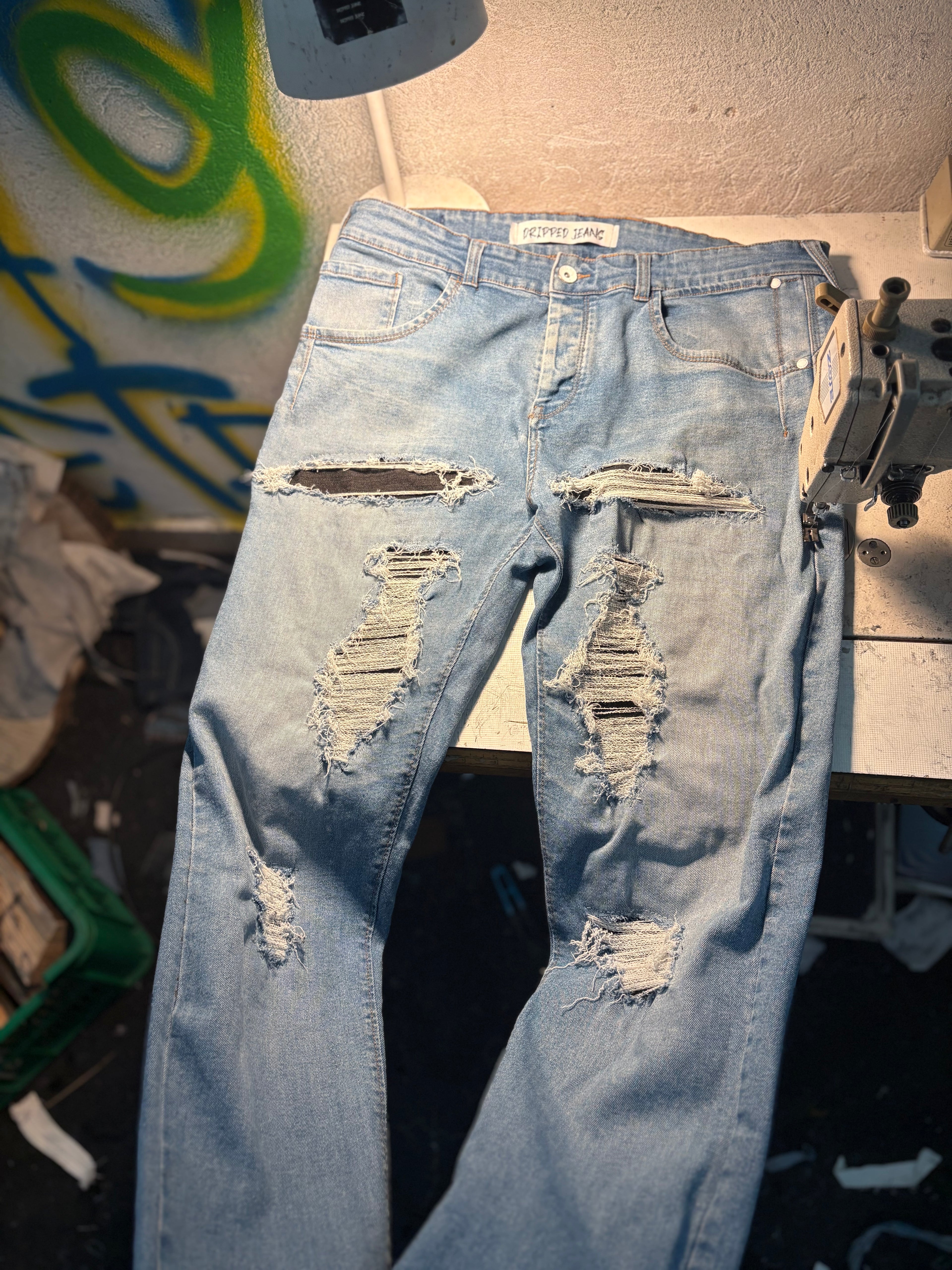 Dripped Jeans | SLIMFIT M