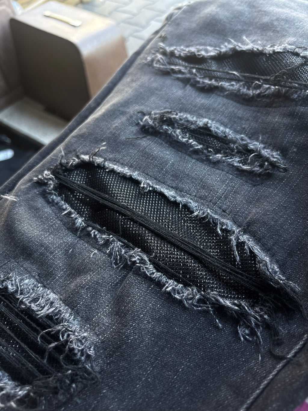 Dripped Slimfit Jeans Custom | XL