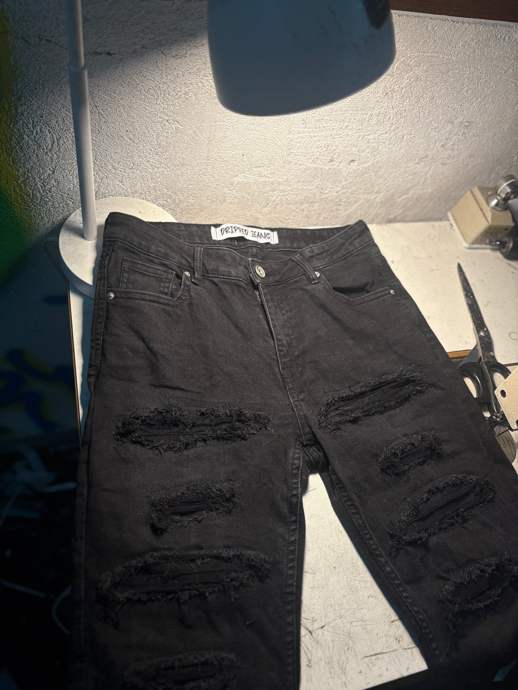 Dripped Jeans | SLIMFIT