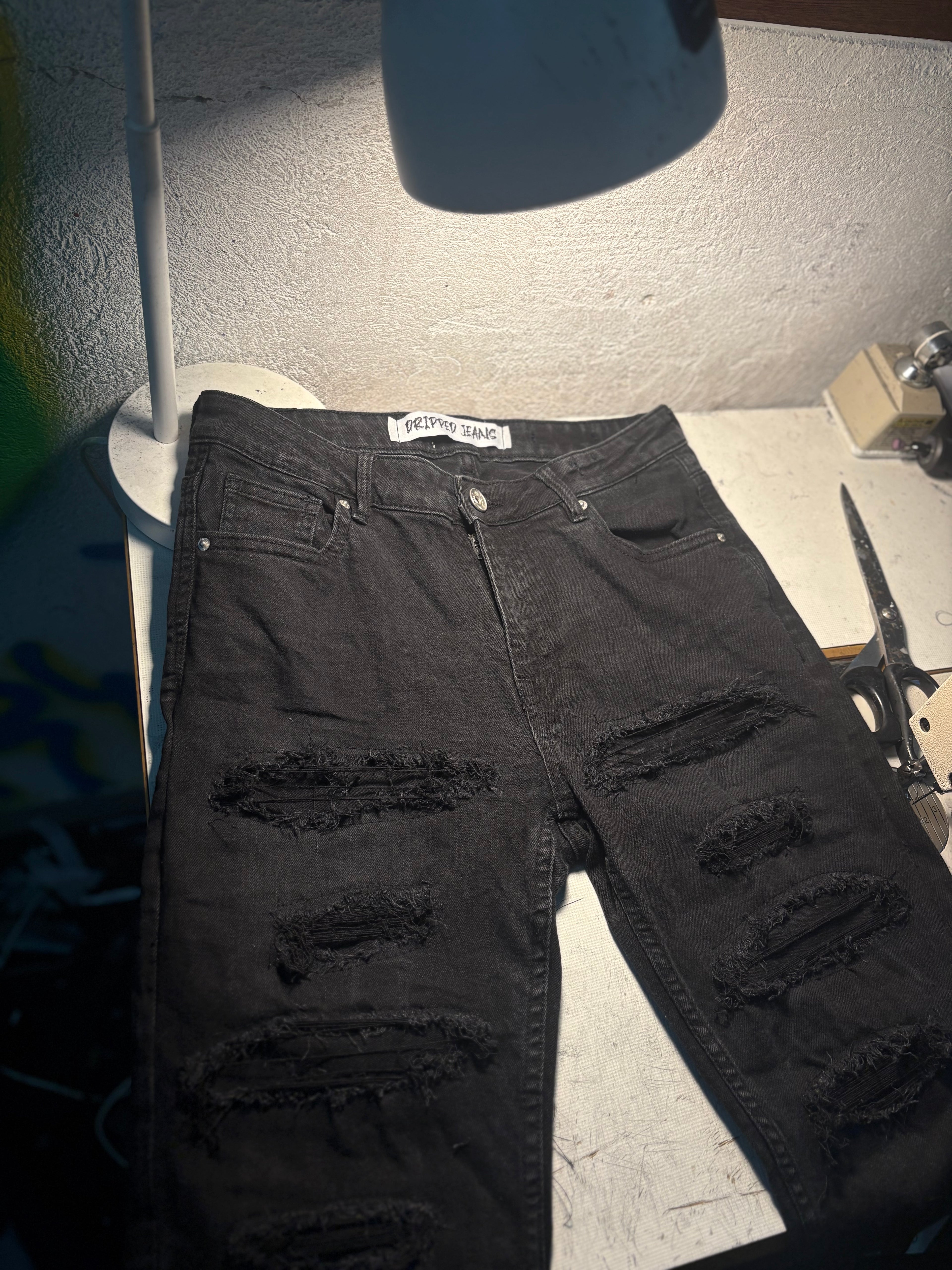 Dripped Jeans | SLIMFIT