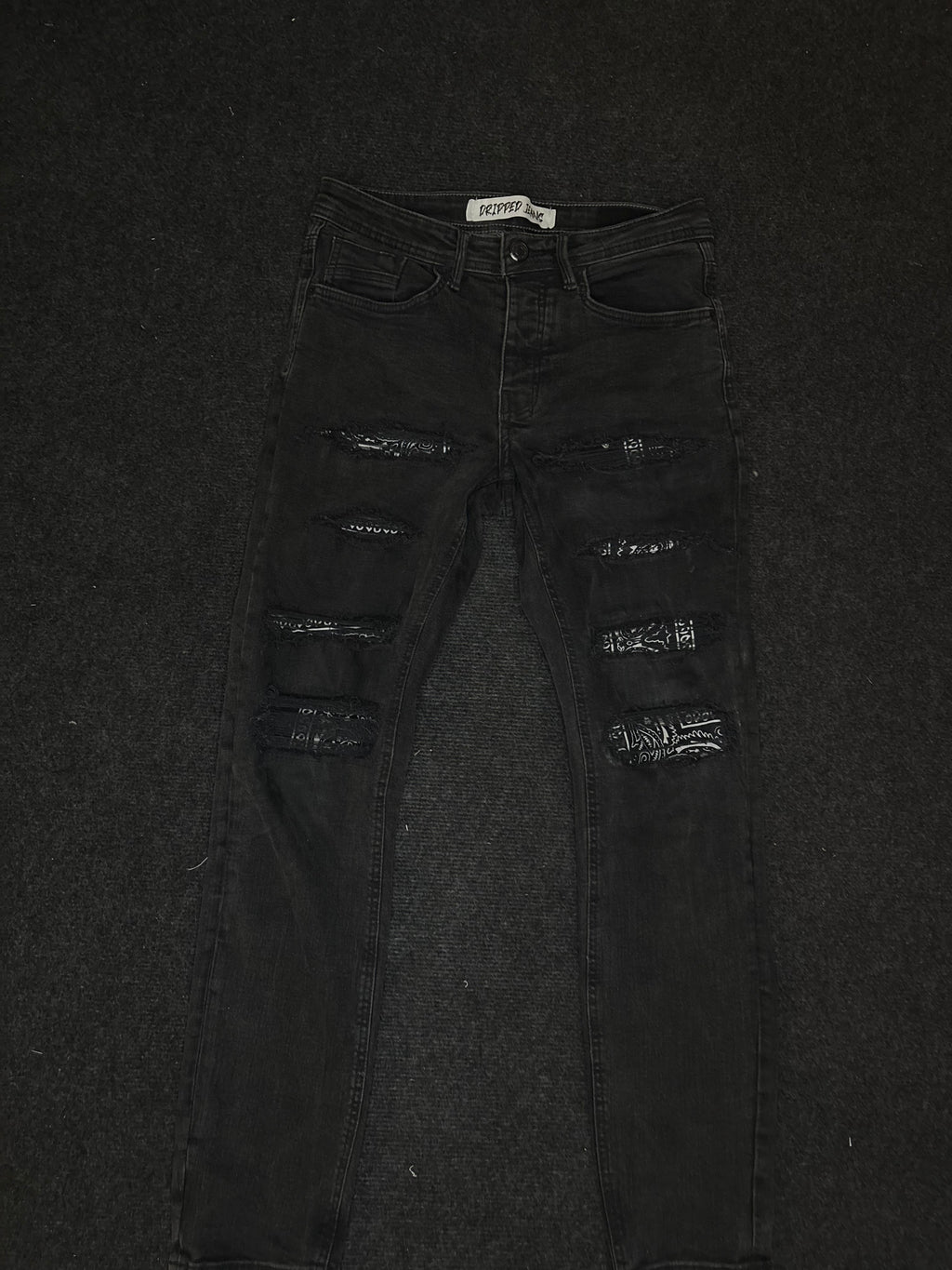 Dripped Jeans | SLIMFIT