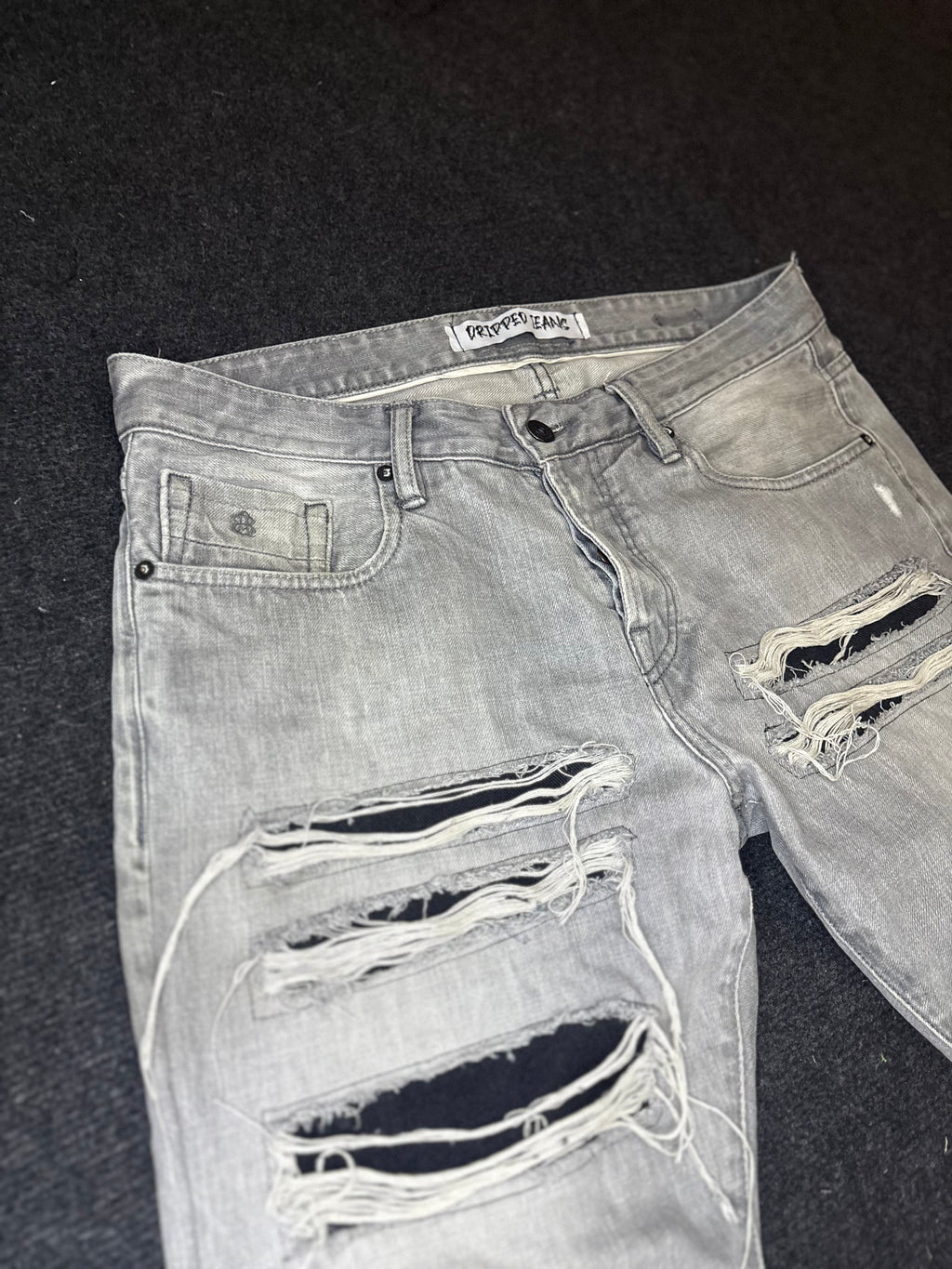 Dripped Jeans | FLARED