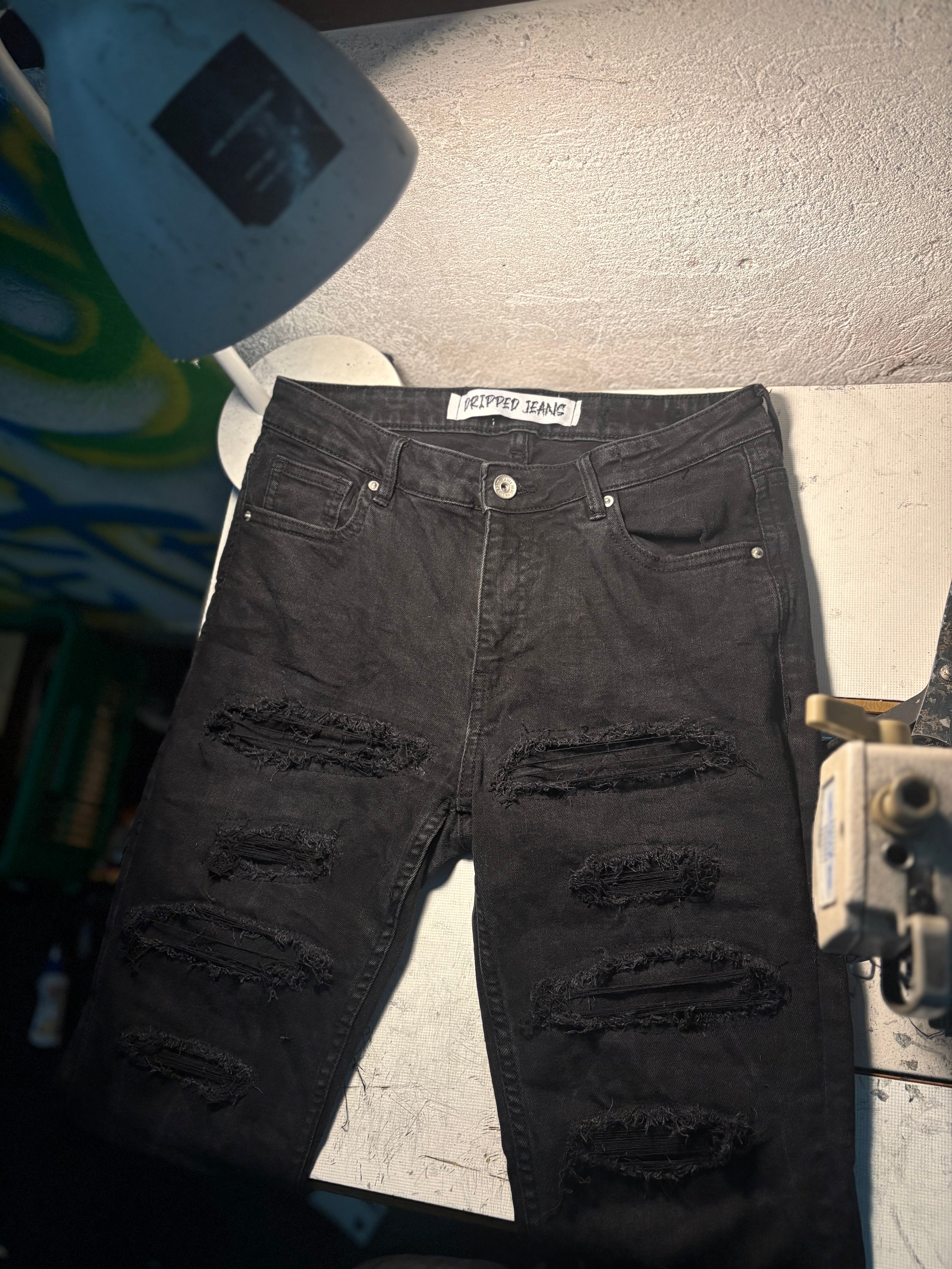 Dripped Jeans | SLIMFIT