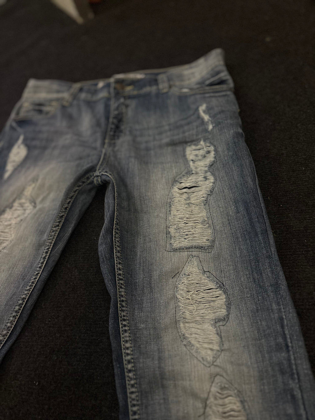 Dripped Jeans | FLARED