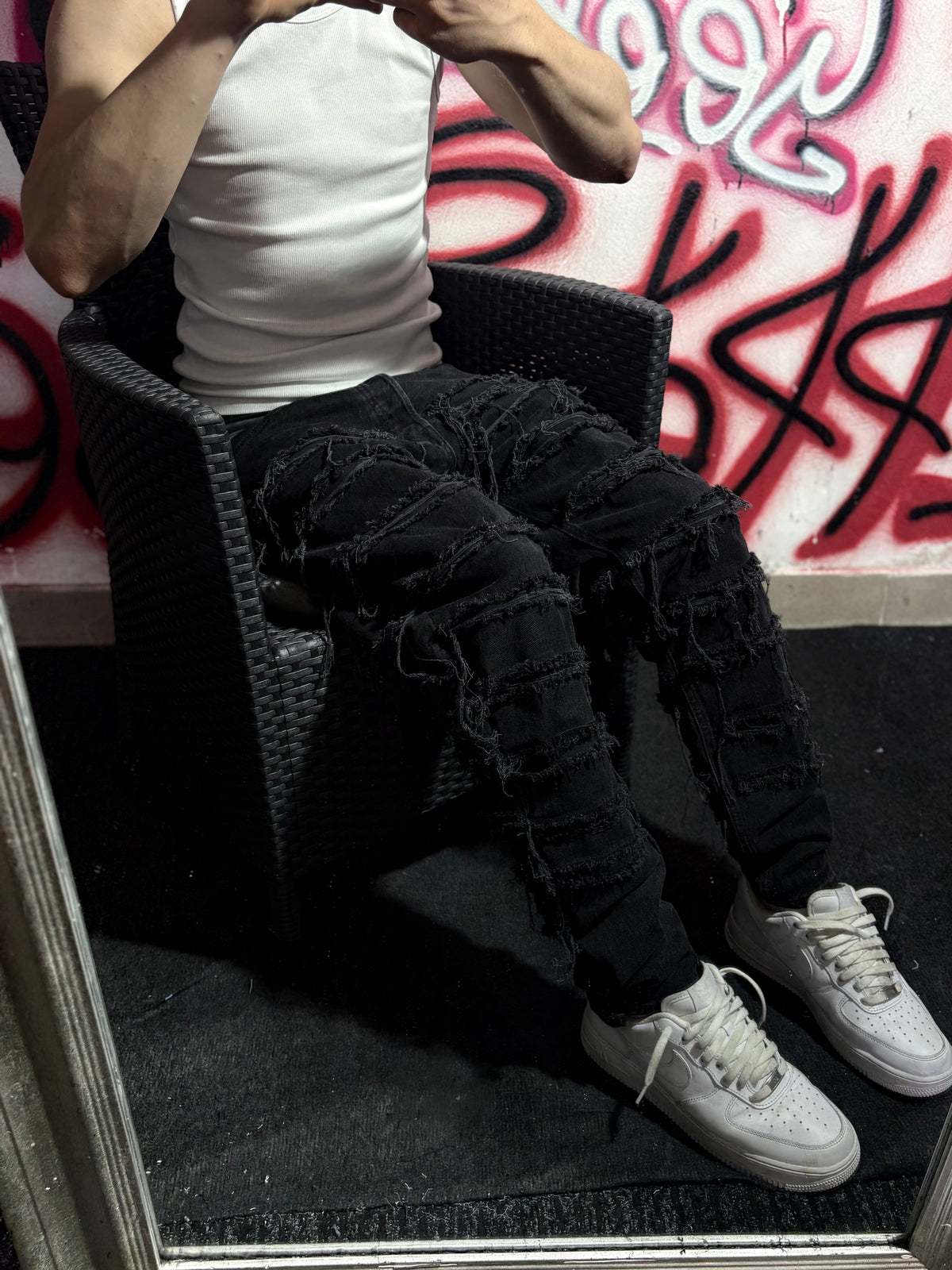 Dripped Jeans Full distressed | SLIMFIT