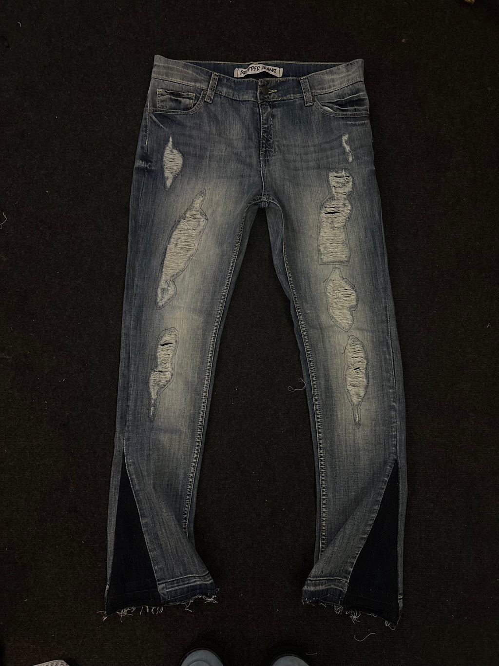 Dripped Jeans | FLARED