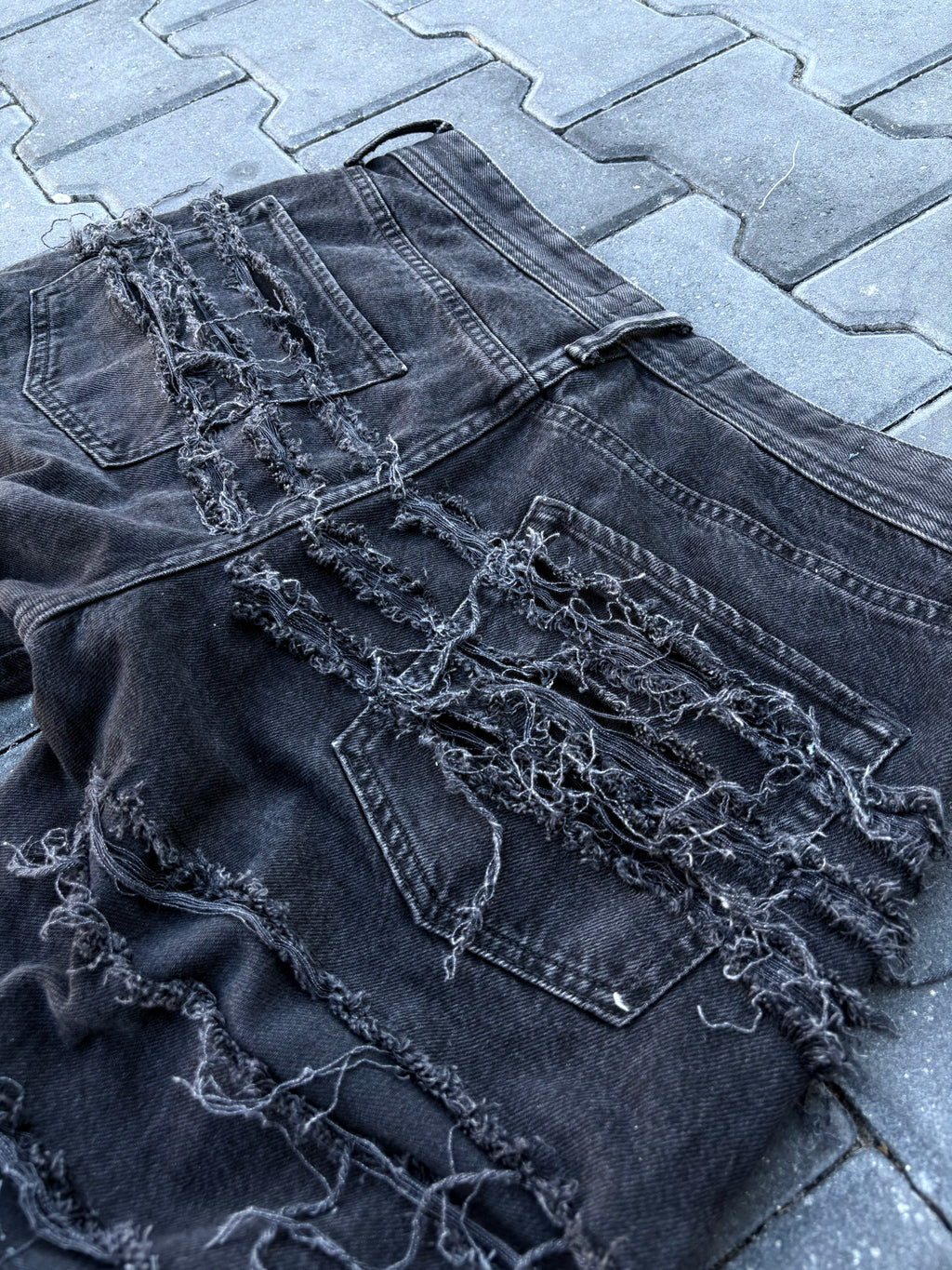 Dripped Jeans Full Disstressed | Straight fit
