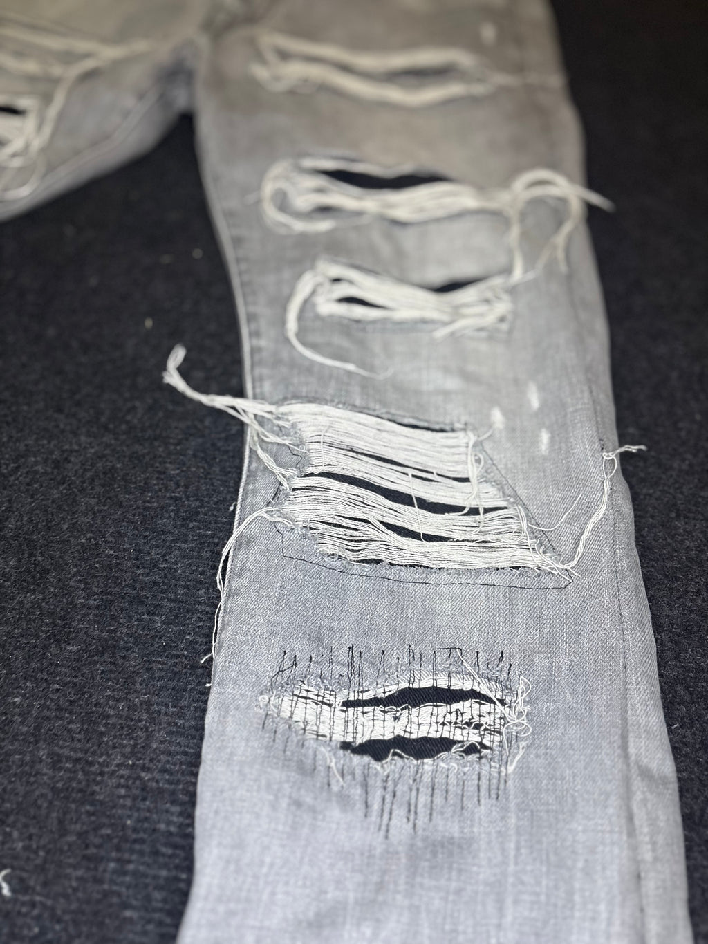 Dripped Jeans | FLARED