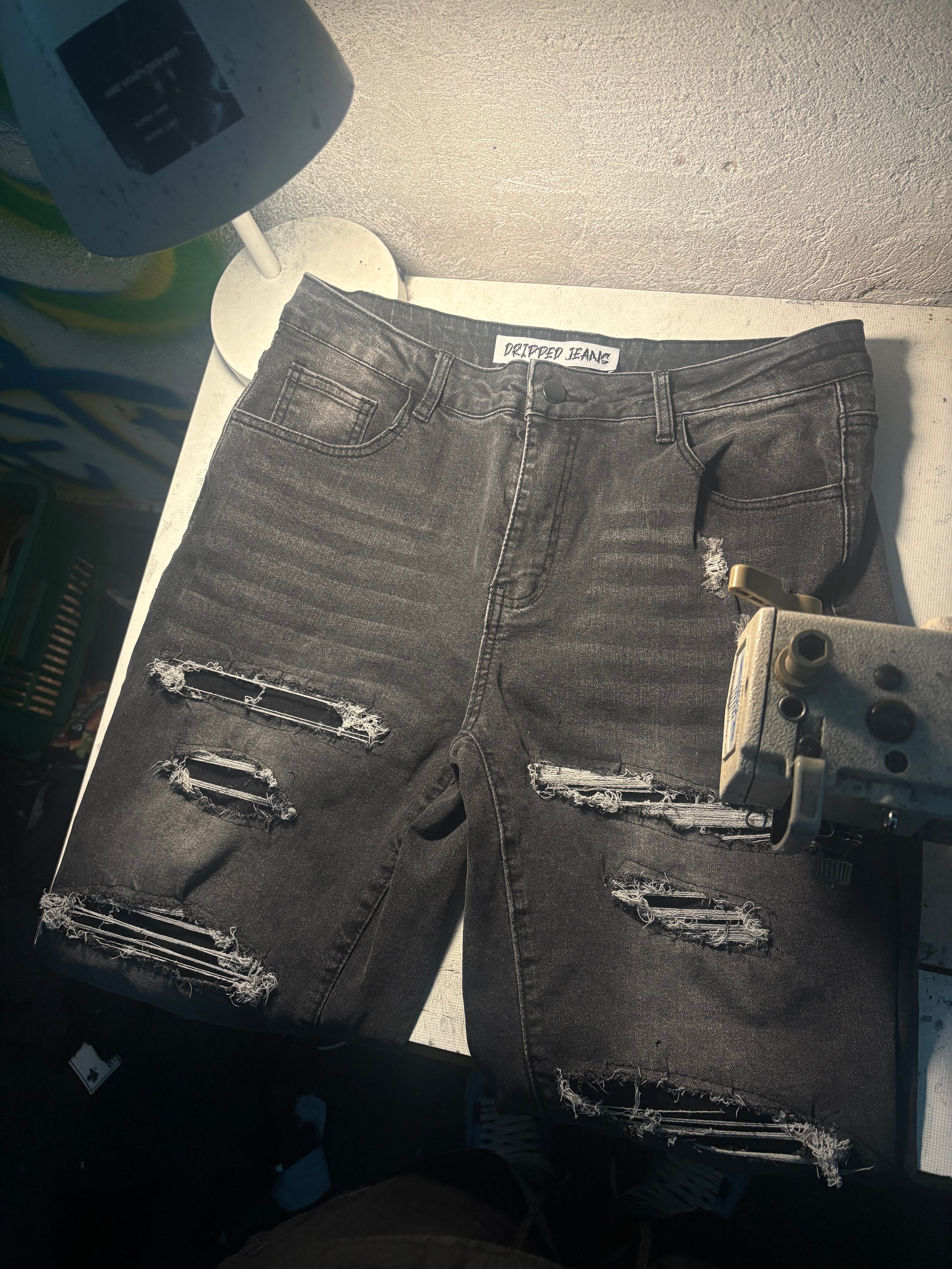 Dripped Jeans | SLIMFIT M/L