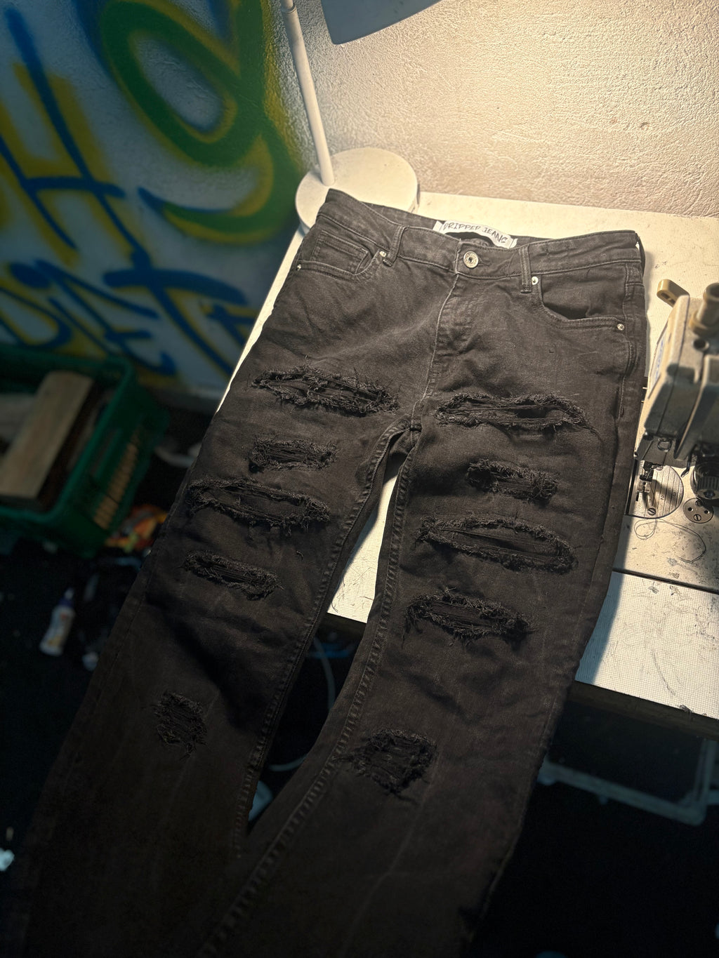 Dripped Jeans | SLIMFIT