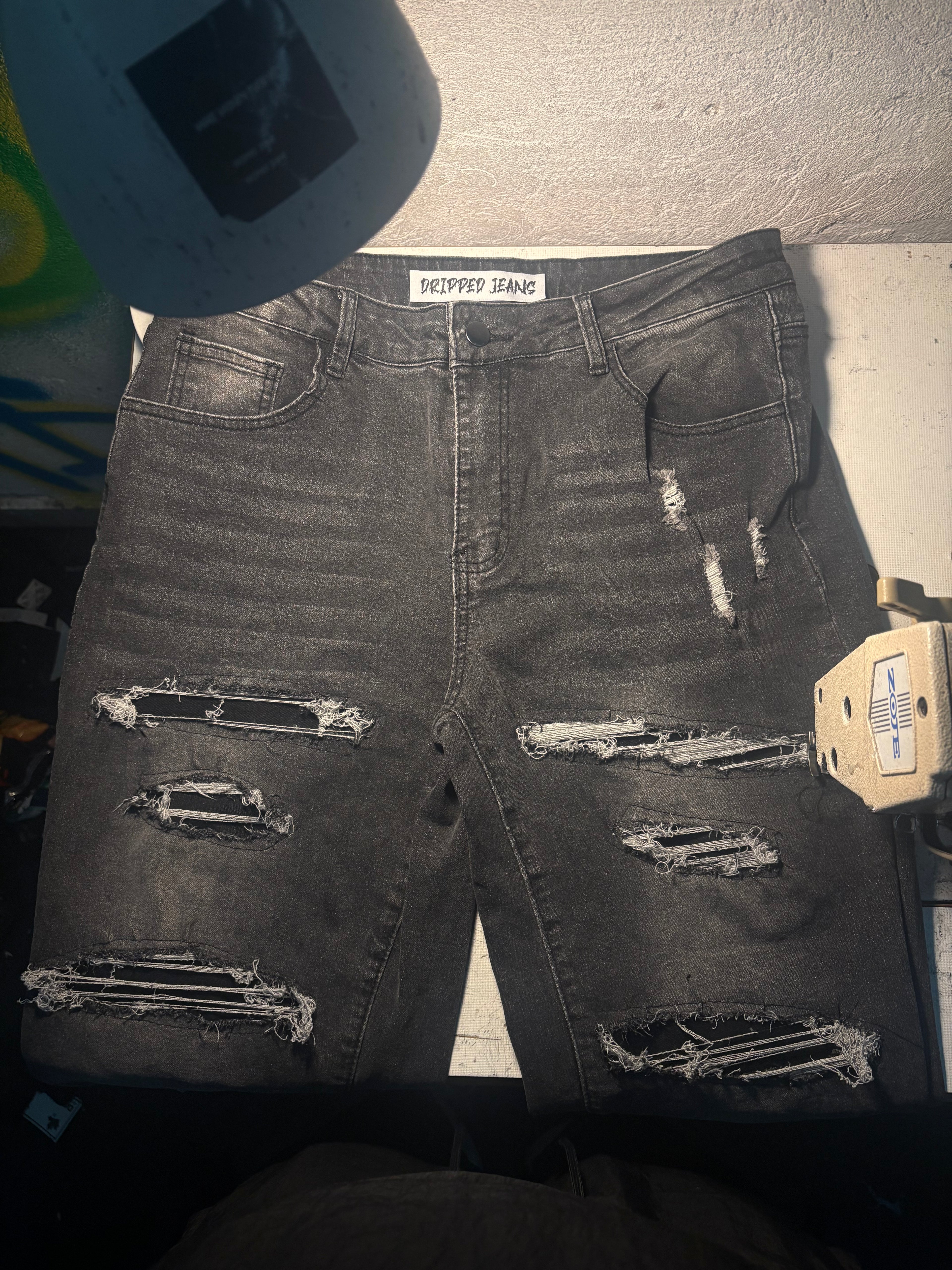 Dripped Jeans | SLIMFIT M/L