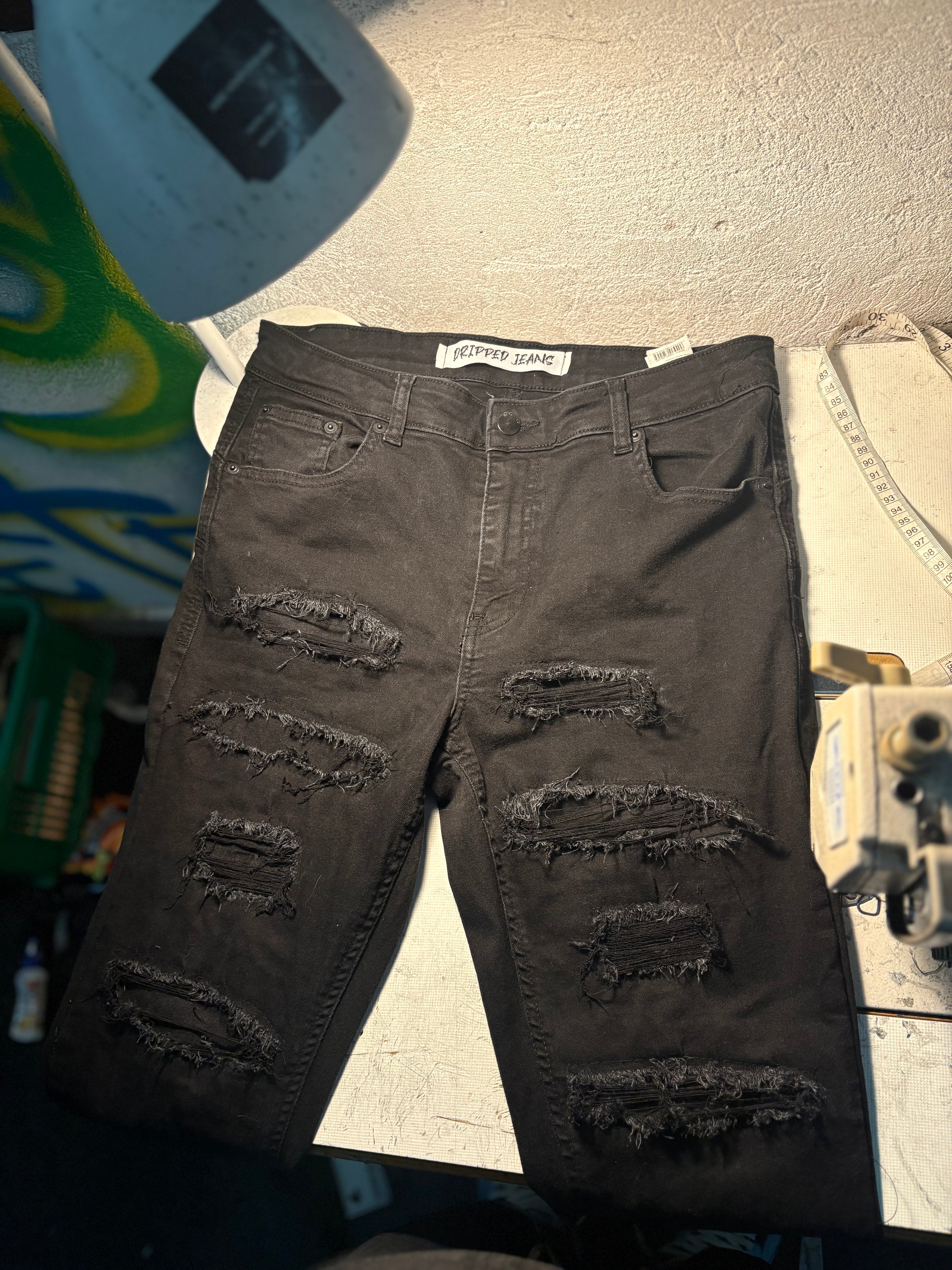 Dripped Jeans | SLIMFIT S