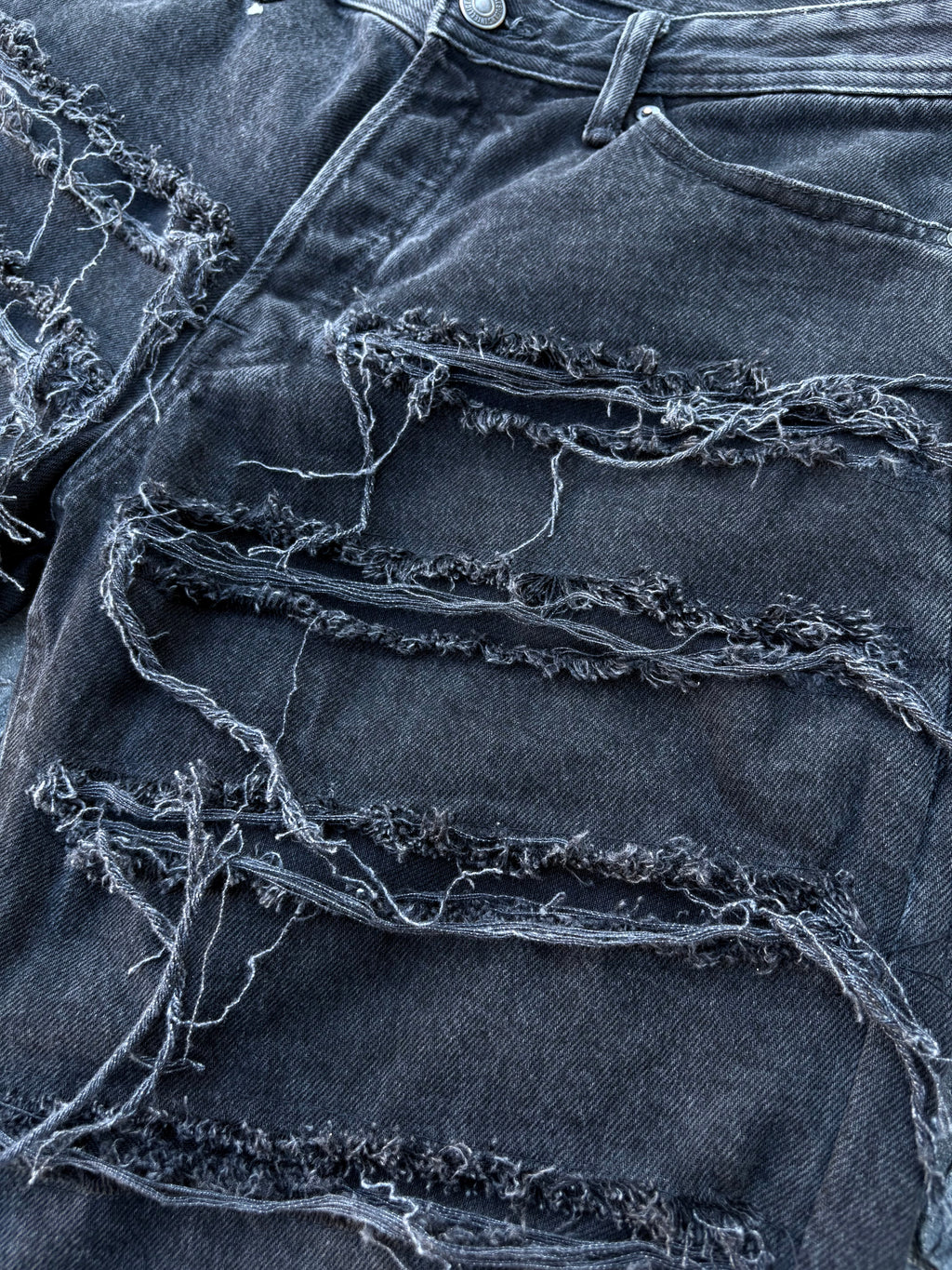 Dripped Jeans Full Disstressed | Straight fit