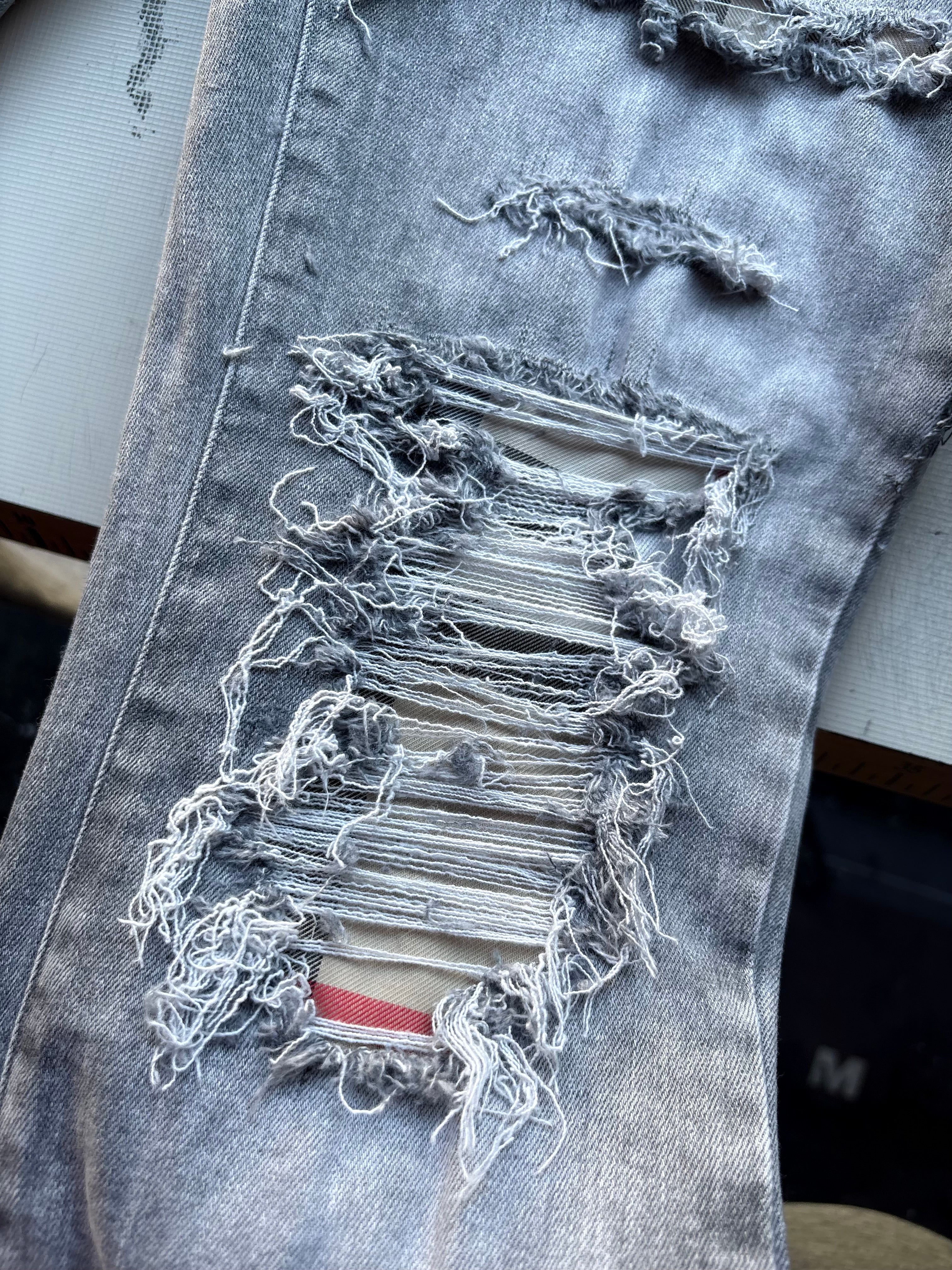 Dripped slimfit jeans Custom