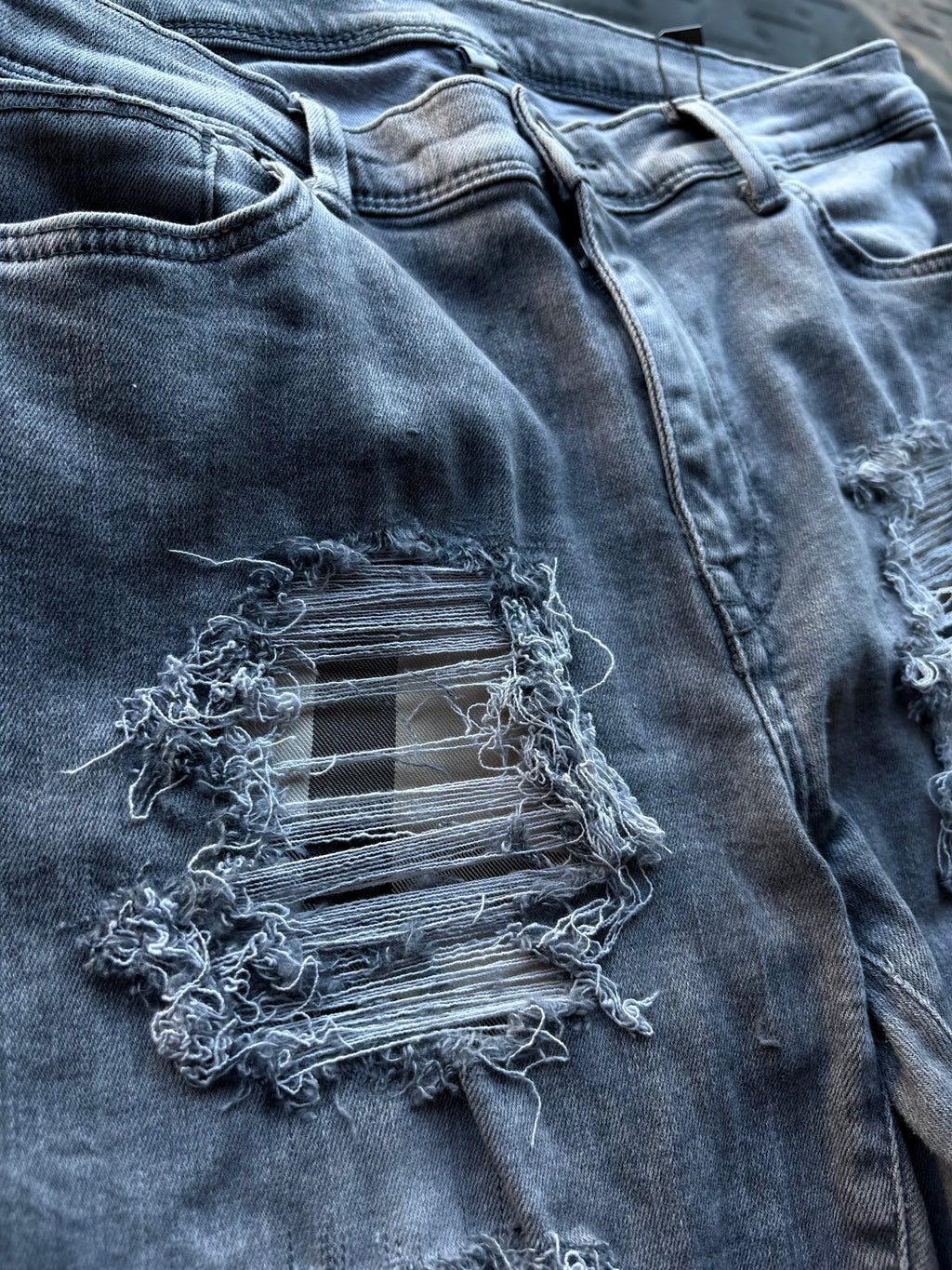Dripped slimfit jeans Custom