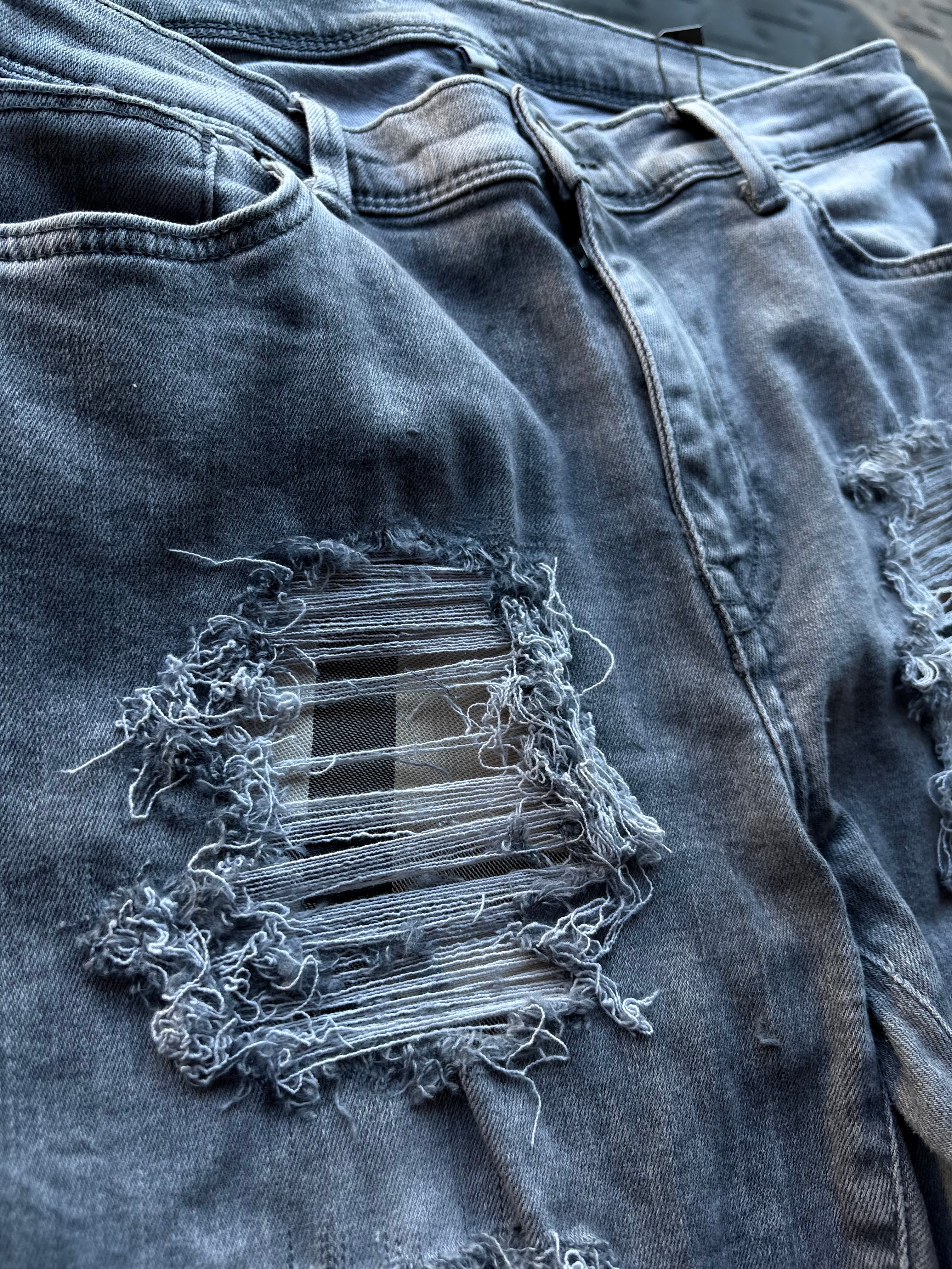 Dripped slimfit jeans Custom