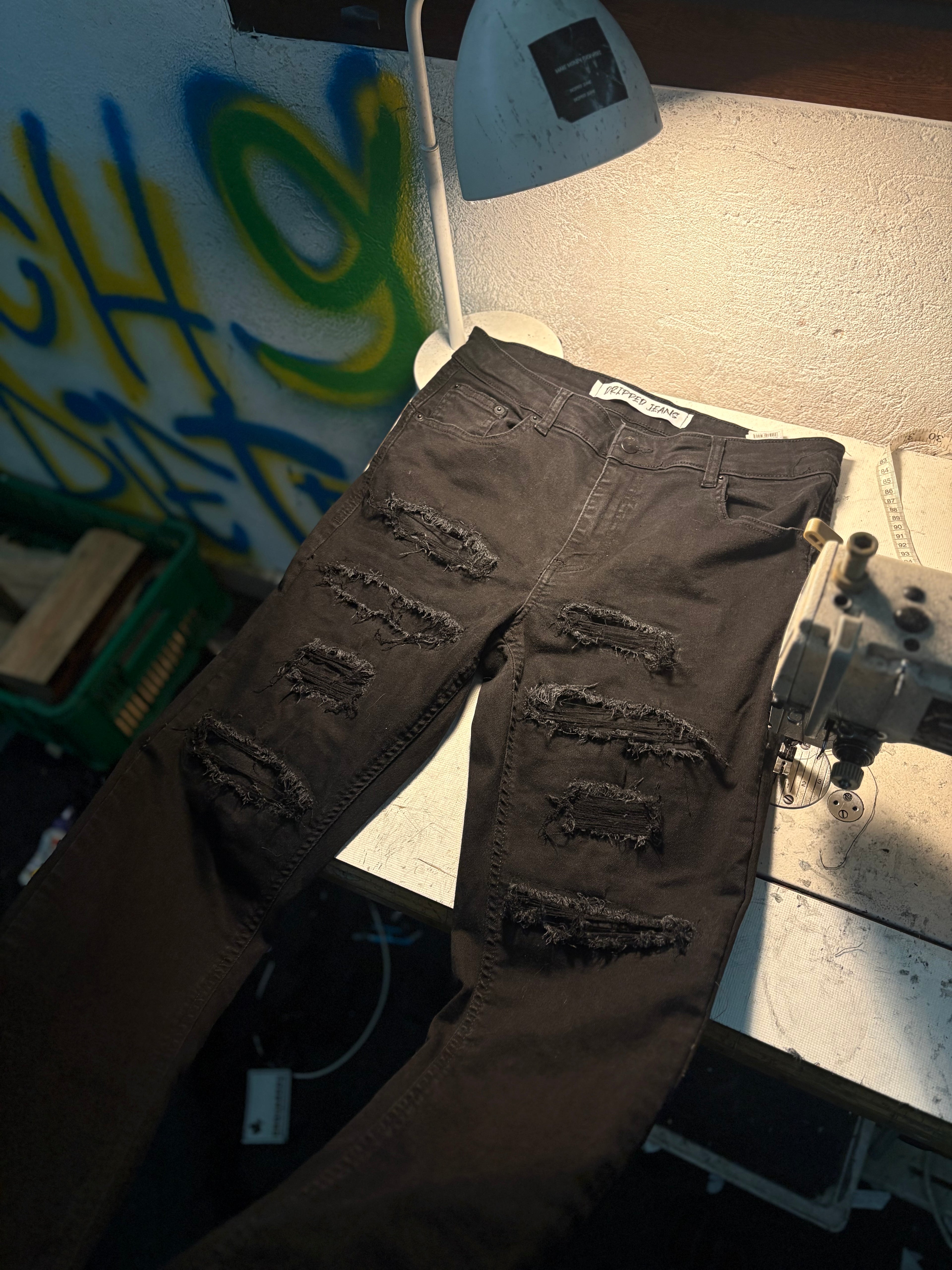 Dripped Jeans | SLIMFIT S