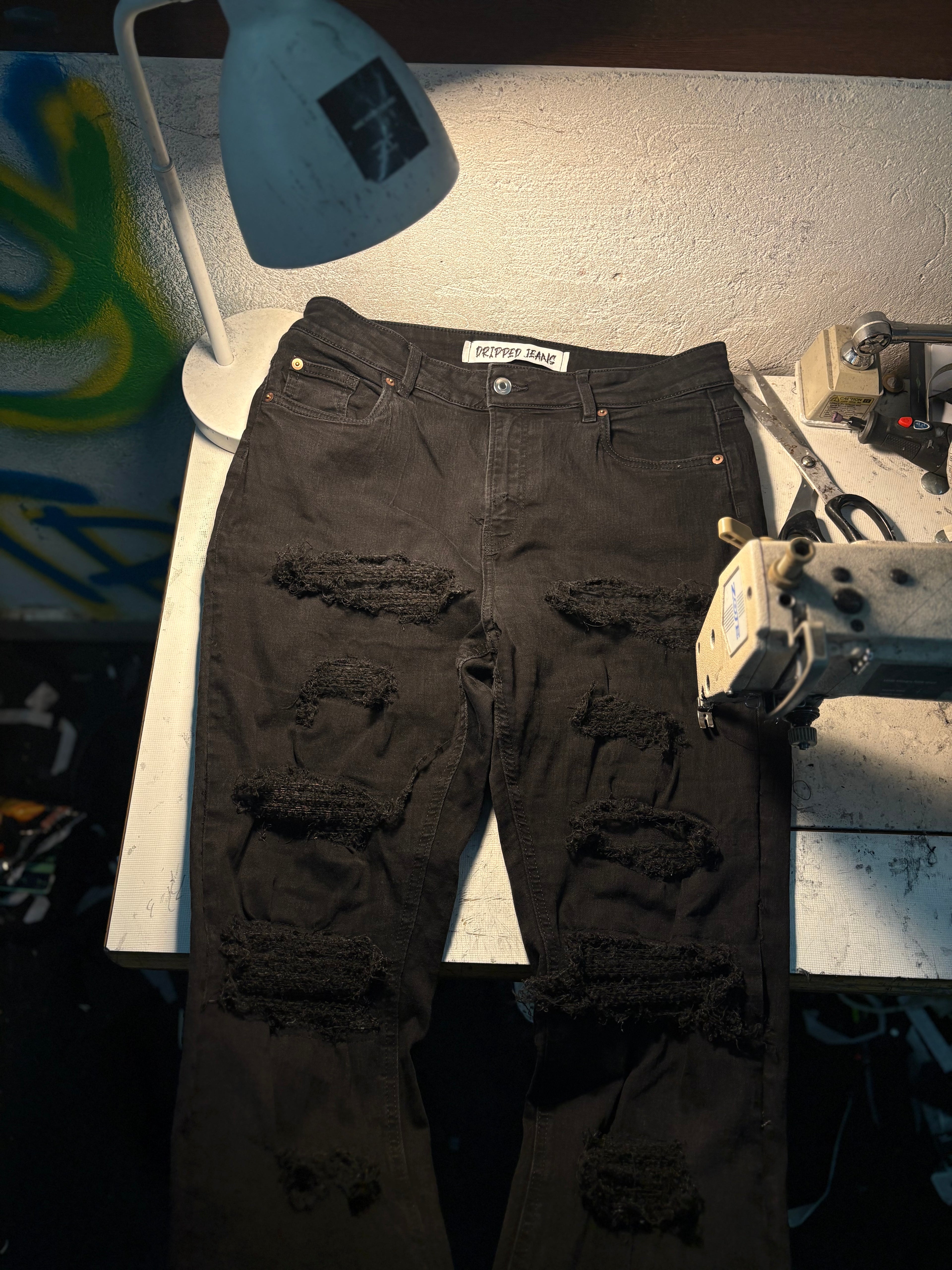 Dripped Jeans | SLIMFIT