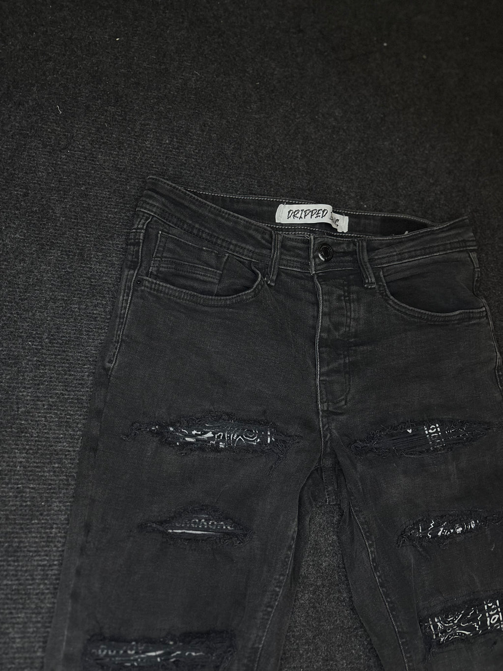 Dripped Jeans | SLIMFIT