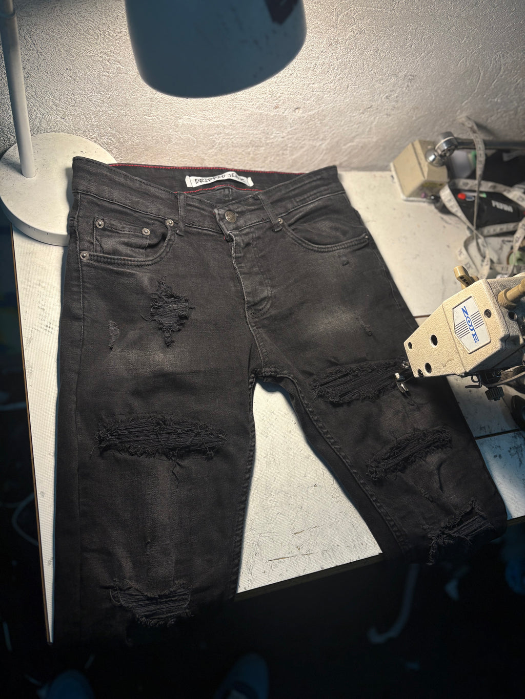 Dripped Jeans | Slimfit S/M