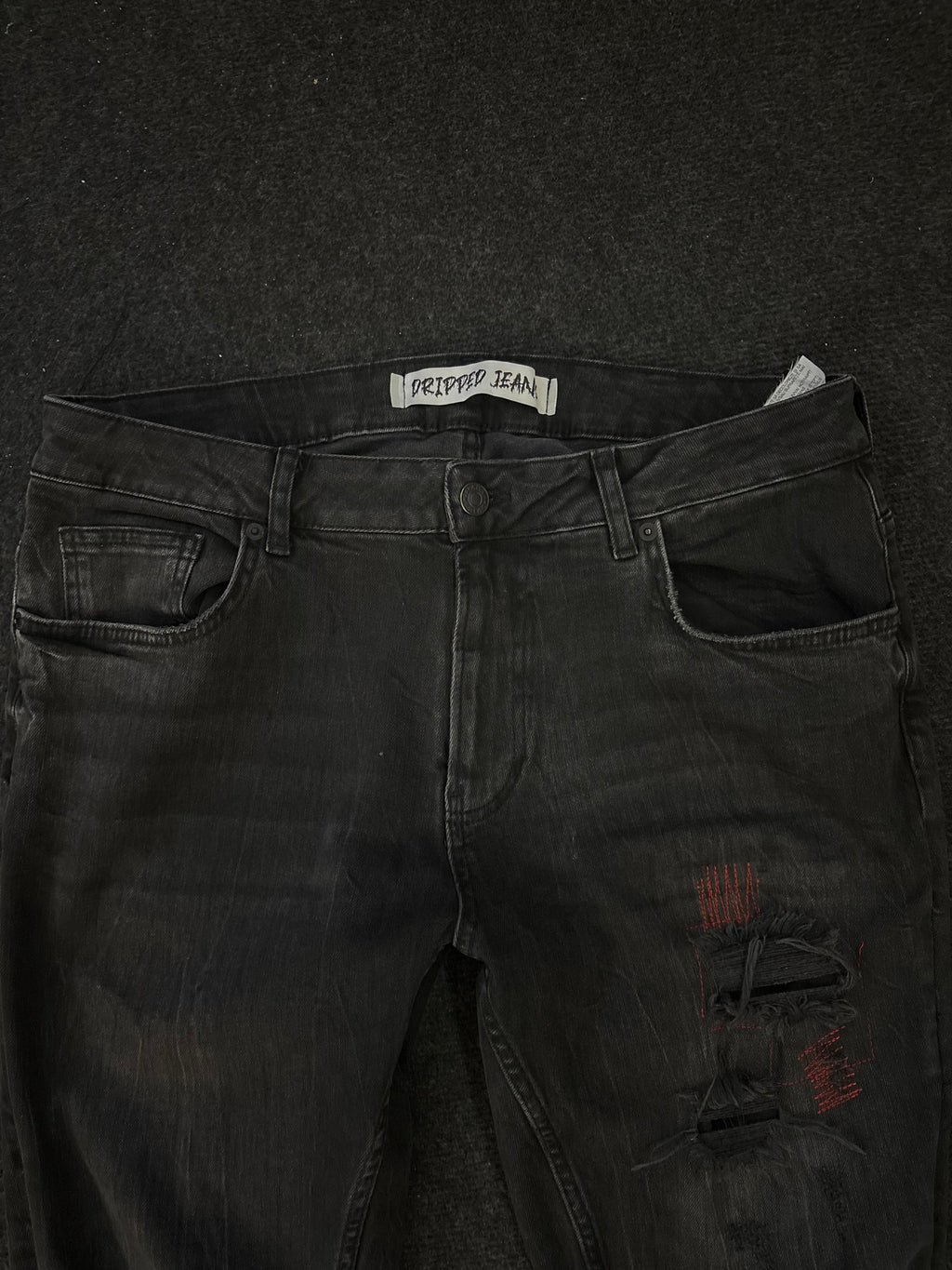 Dripped Jeans |FLARED