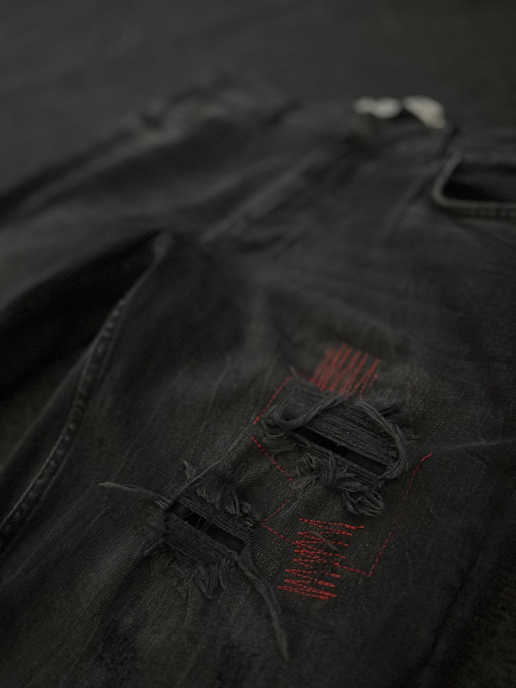 Dripped Jeans |FLARED