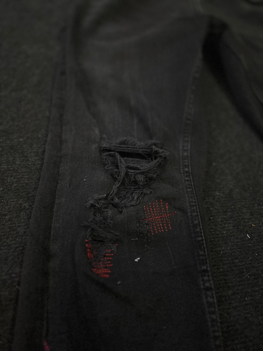 Dripped Jeans |FLARED