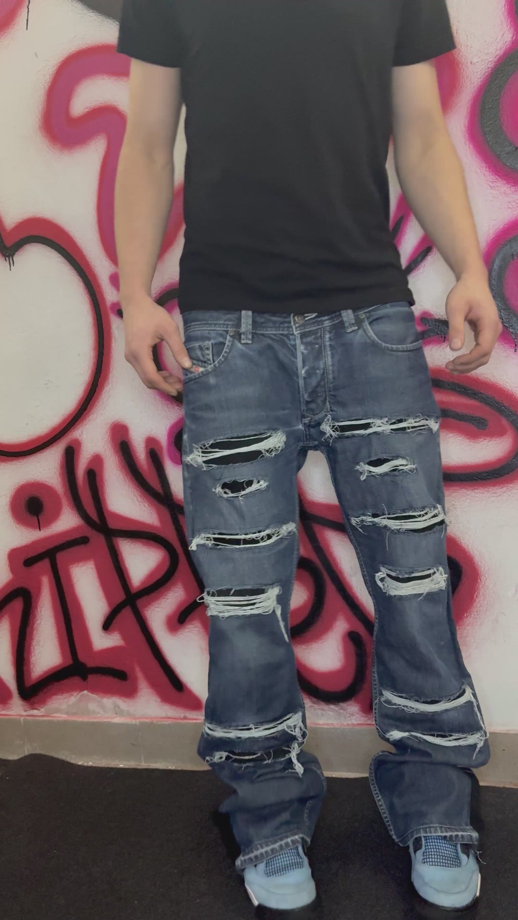 Dripped Jeans | FLARED