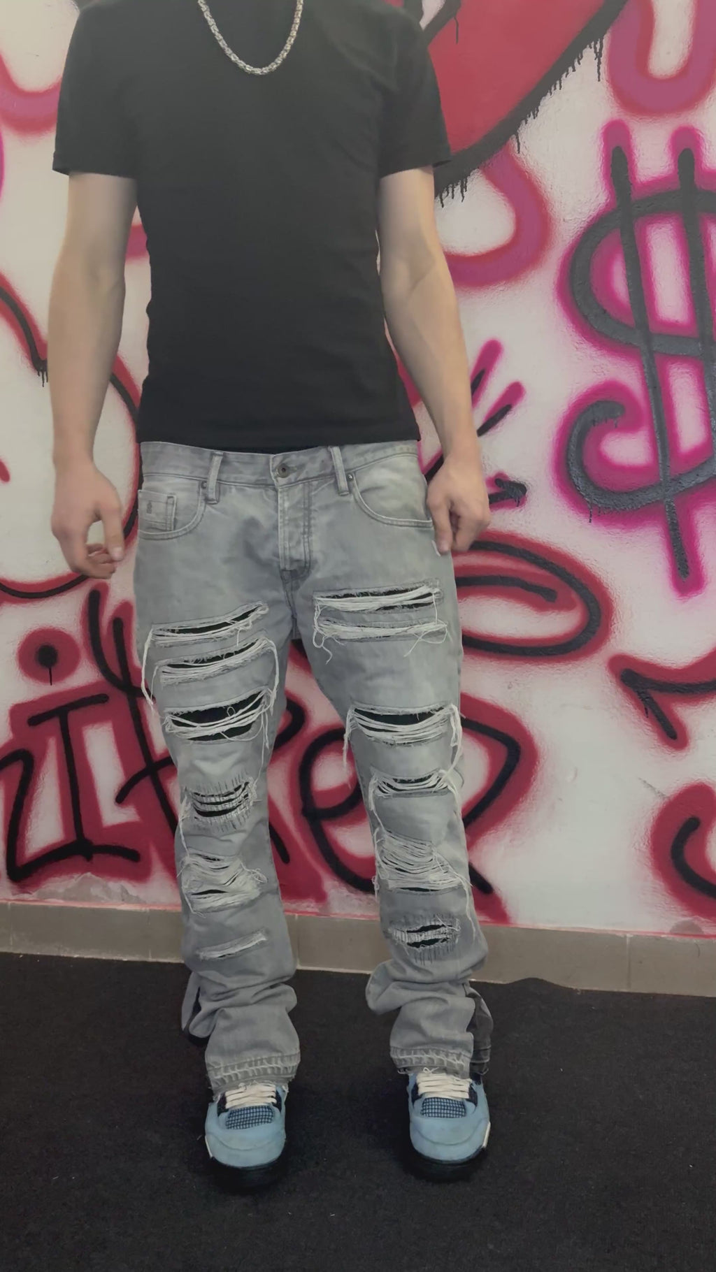 Dripped Jeans | FLARED