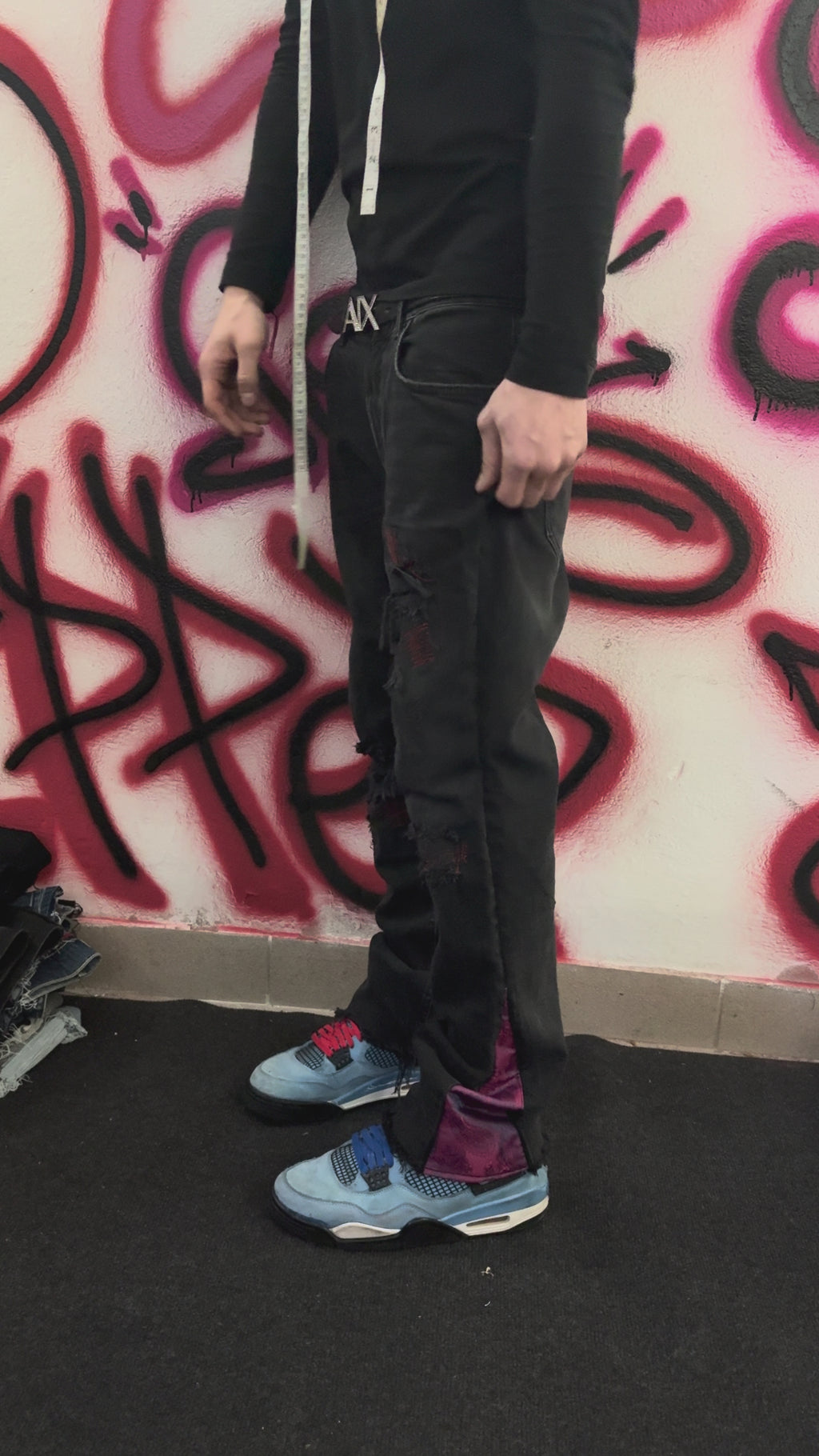 Dripped Jeans |FLARED