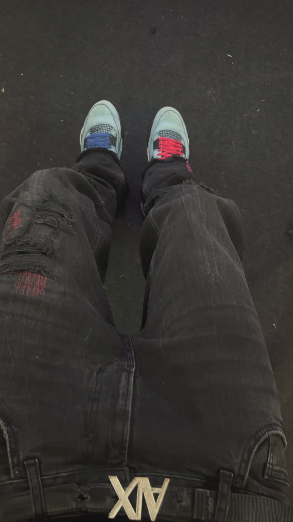 Dripped Jeans |FLARED